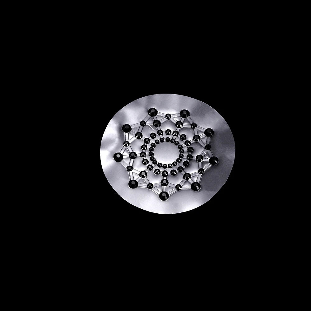 1 Pair Sexy Nipple Transparent Self Adhesive Breathable Comfortable Stickers Rhinestone Breast Petals Lingerie Pasties Bras