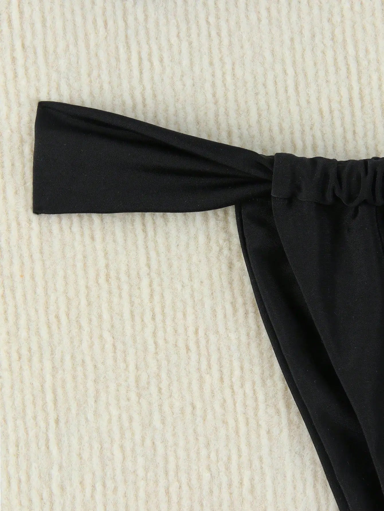 "2025 Sexy Bandeau Push-Up Bikini Set - Brazilian Thong Swimwear for Women"