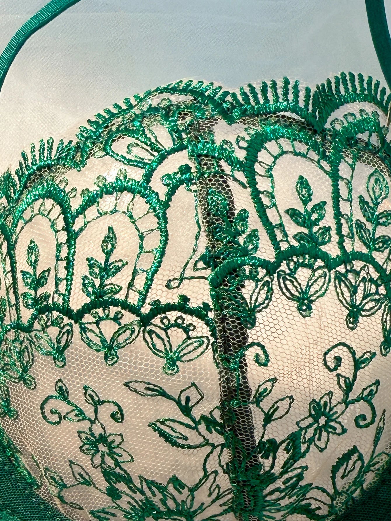 2-piece women's black comfortable lightweight bow semi transparent lingerie