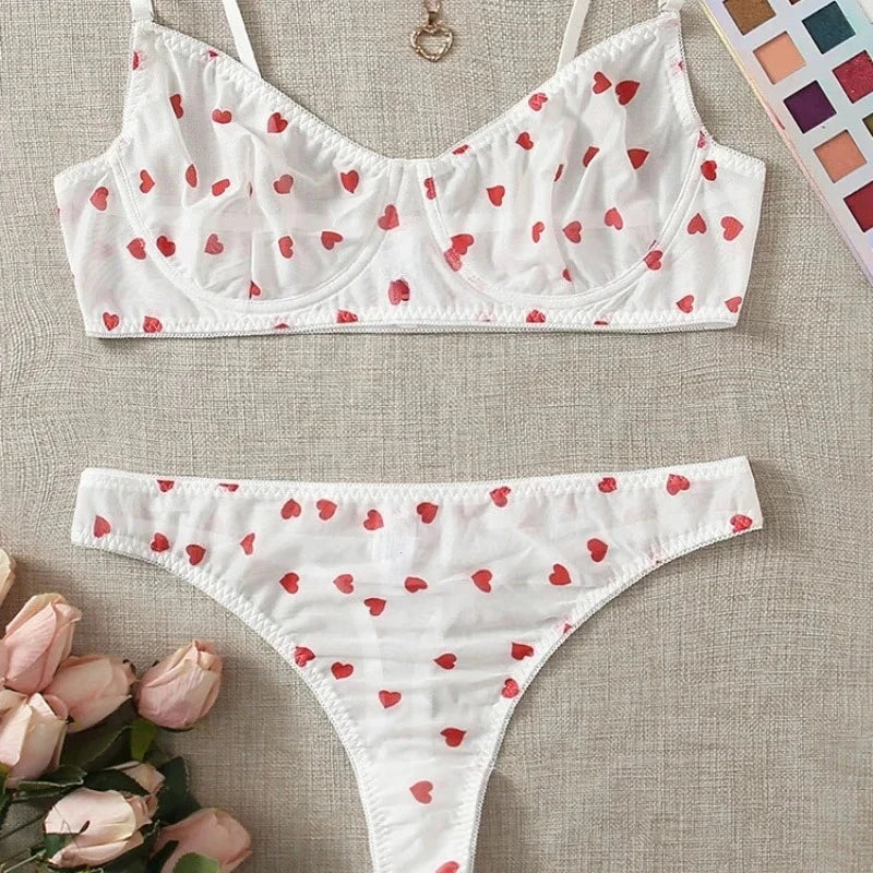 Female Lingerie Sexy Lingerie for Women Body Shorts Push-up Bra Fancy Woman Underwear Transparent Intimate Lingerie Set