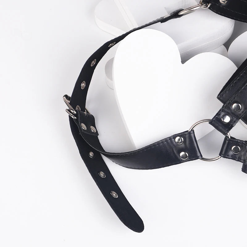 Neck to Wrist Restraints Kit Sexy Women BDSM Fetish Behind Back Handcuffs Collar Adjustable Bondage Set Couple SM Sex Game Tool