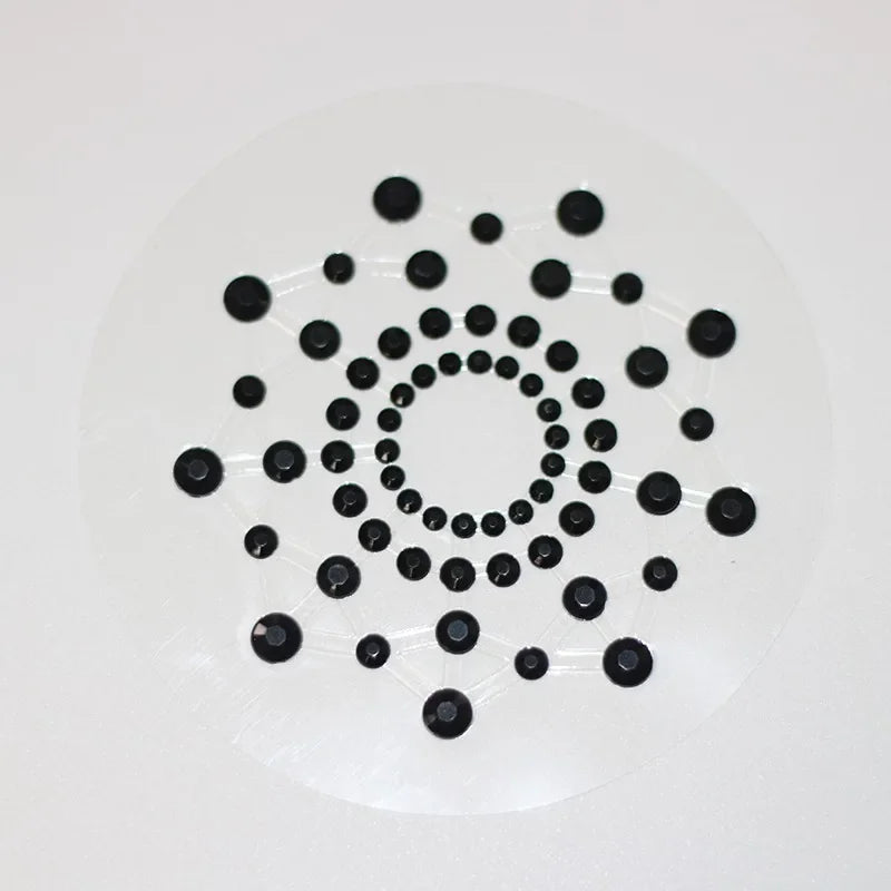 1 Pair Sexy Nipple Transparent Self Adhesive Breathable Comfortable Stickers Rhinestone Breast Petals Lingerie Pasties Bras