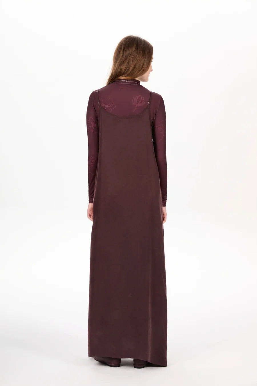 AS AW25 super soft high quality expensive cupro collection shirt + slip dress + skirt + print mockneck woman matching set