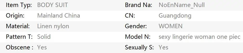 For Women 18 adult Transparent Sexy Lingerie Hot Erotic Underwear Sexy Costume Lace Open Crotch Lingerie Set Bodysuit Lingerie