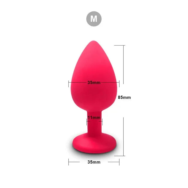 1-4Pcs Soft Silicone Anal Plug Mini Erotic Bullet Vibrator Butt Plug Sex Toys for Men Women Gay Couples Anal Prostate Stimulator