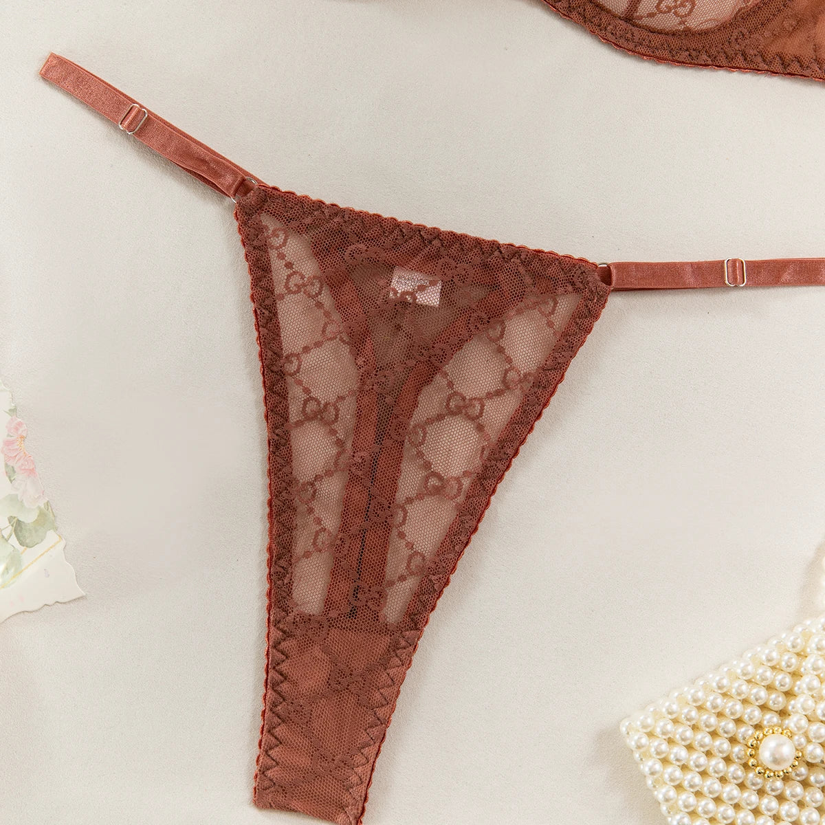 Ultra-thin Sexy Porn Lingerie 2Pcs Sets Seamless Mesh See-Through Bras And Thongs Erotic Underwear Outfits Adult Hot Sex Suit