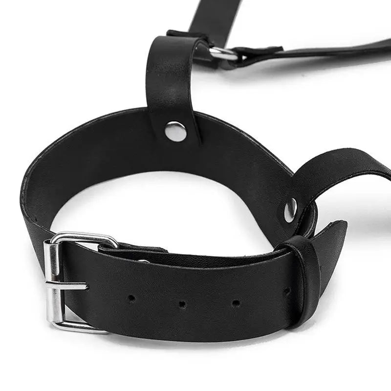 Women’s Leather Body Harness Belt -BDSM Bondage Lingerie,Adjustable Chest Straps,Fetish Intimate Adult Products Sex Toy Clothing