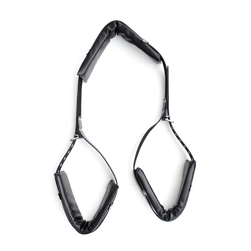 Bdsm Bondage Set Restraint Adult Game Handcuff Neck Collar Wrist Mouth Gag Strap Fetish SM Sex Toy For Woman Couples No Vibrator